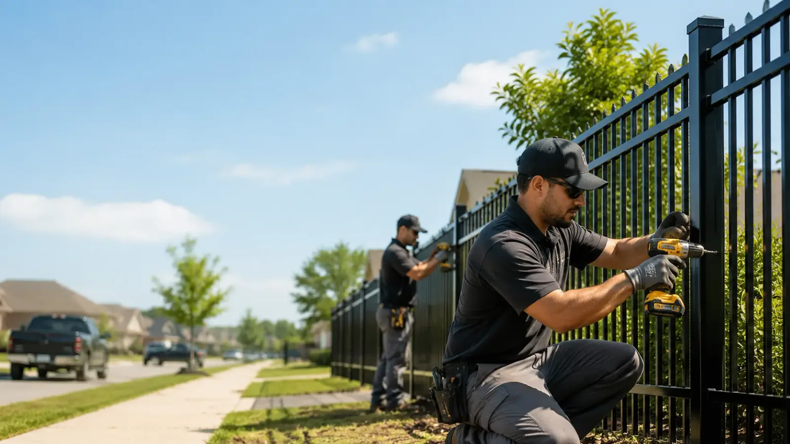 Metal Fence Installation in Rodman, NY
